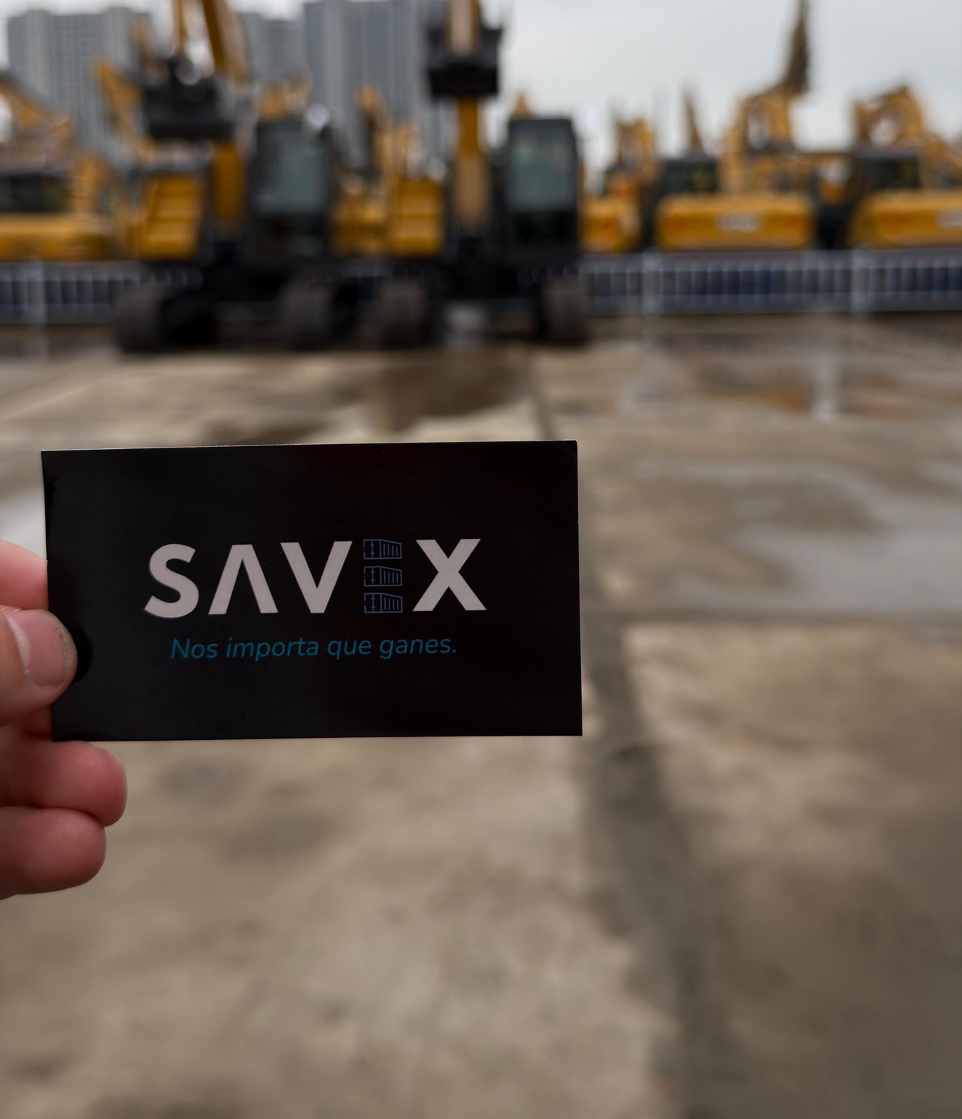 Equipo SAVEX en fábrica de China — visita de inspección