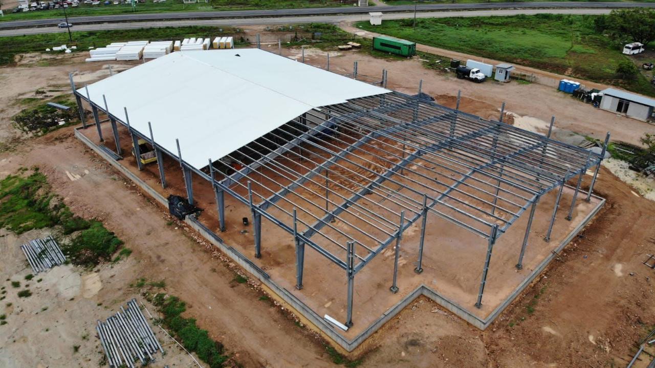 Galpones y estructuras metálicas importados de China
