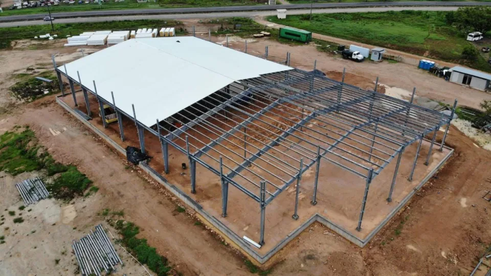 Galpones y estructuras metálicas importados de China